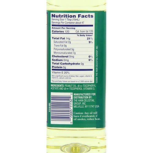 Hollywood Enriched Gold Peanut Oil, 24 Oz