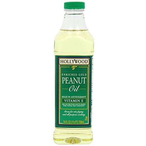 Hollywood Enriched Gold Peanut Oil, 24 Oz