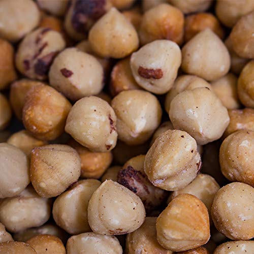 Holmquist Hazelnuts Dry Roasted Hazelnuts | Sea Salt | Skins Mos