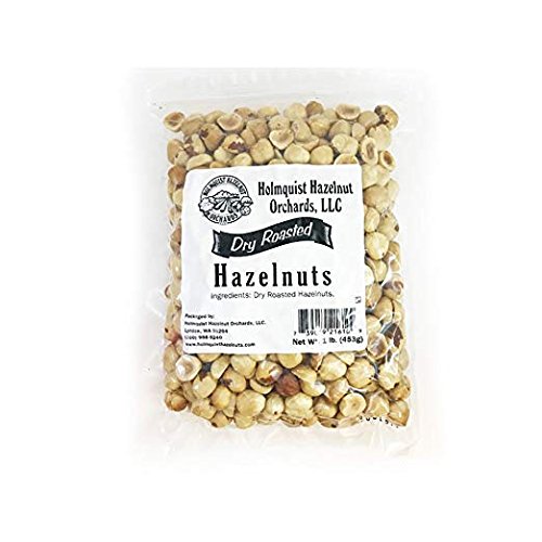 Holmquist Hazelnuts Dry Roasted Hazelnuts | Unsalted | 1 Lb Bag