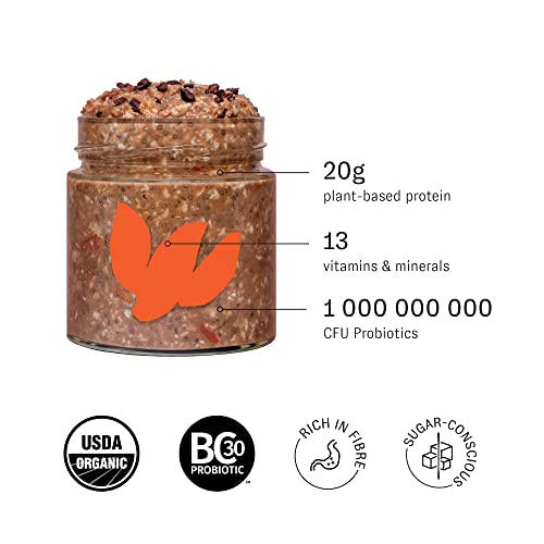 HOLOS Organic Overnight Muesli - Variety Pack 12 Meals Muesli ...