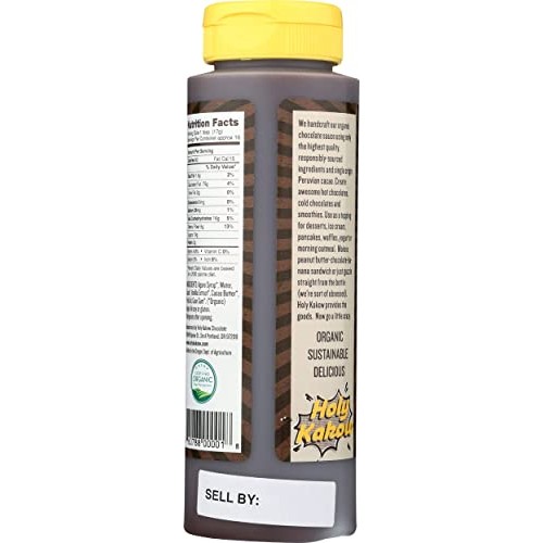Holy Kakow Organic Chocolate Sauce - Chocolate Syrup, Organic, S...