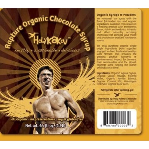 Holy Kakow Rapture Organic Chocolate Syrup - 2 Pack