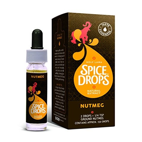 Holy Lama Natural Pure Nutmeg Extract Spice Drops No Artificial