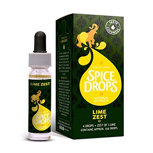 Holy Lama Natural Lime Zest Spice Drops No Artificial Coloring,