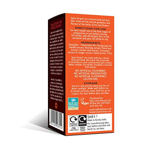 Holy Lama Natural Mulling Spices Extract Spice Drops 5Ml