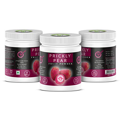Red Prickly Pear Fruit Powder - 8 Oz, Tuna Fruit Powder, Cactus