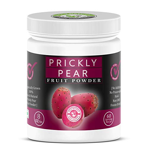 Red Prickly Pear Fruit Powder - 8 Oz, Tuna Fruit Powder, Cactus