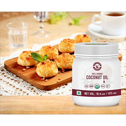 Organic Coconut Oil 16 Fl Oz/ 473 Ml, 100% Pure &Amp; Natural, Usd