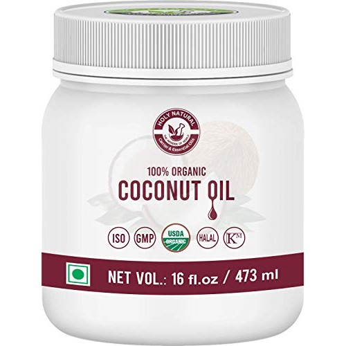 Organic Coconut Oil 16 Fl Oz/ 473 Ml, 100% Pure &Amp; Natural, Usd