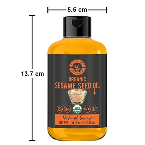 Organic Sesame Seed Oil10.15 Fl Ozusda Certified, Extra Virgin
