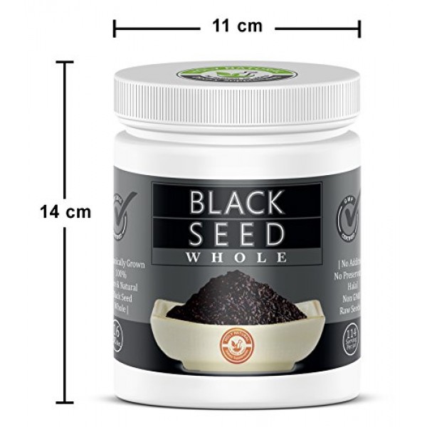 Black Cumin Seed 1Lb 16 Oz, Nigella Sativa Seed, 100% Clean, N