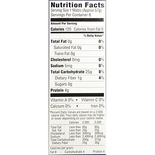 Holyland Handmade Shmura Matzo, 1-Pounds