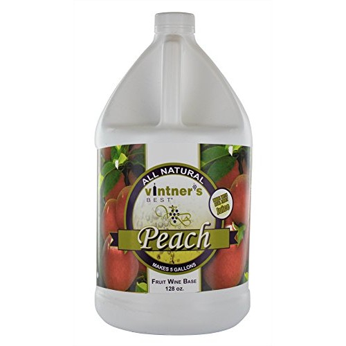 Home Brew Ohio Vintners Best Fruit Wine Base, Peach, 128 Oz.