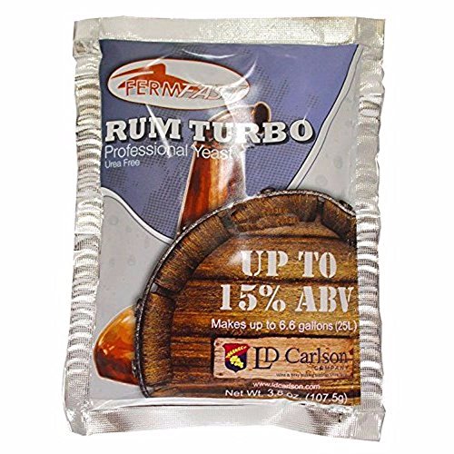 Home Brew Ohio-Hozq8-390 Fermfast Rum Turbo Yeast 107.5 G Packet