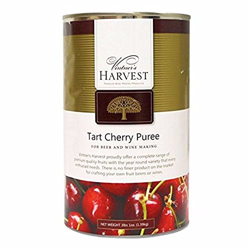 Home Brew Ohio Vintners Harvest Fruit Puree, Tart Cherry, 49 Oz.