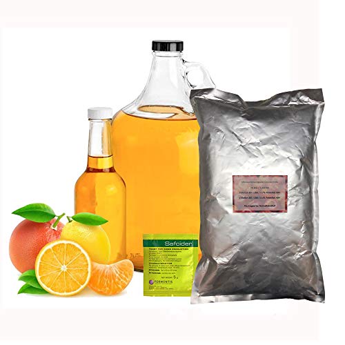 HomeBrewStuff 5-6 Gallon Hard Cider Extract Recipe Kit Citrus B...