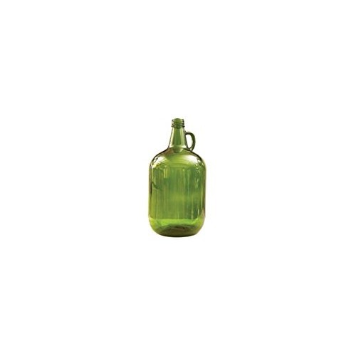 Glass Bottles - 4 L Green Jug With Handle - Case Of 4