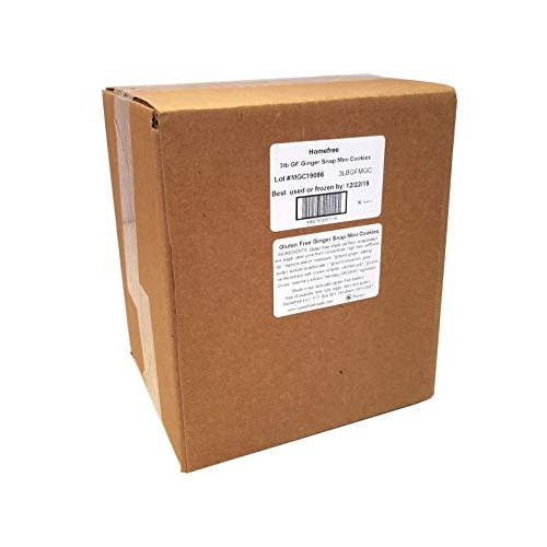 Homefree Treats You Can Trust Gluten Free Ginger Snap Mini Cooki