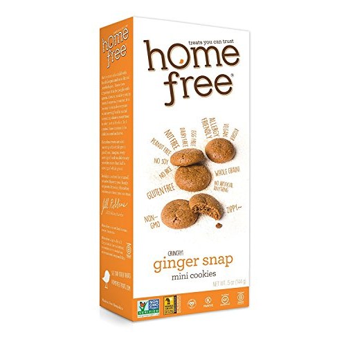 Homefree Treats You Can Trust Gluten Free Mini Cookies, Ginger S