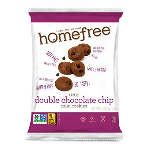 Homefree Treats You Can Trust Gluten Free Mini Cookies, Single S