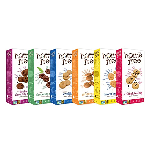 Homefree Treats You Can Trust Gluten Free Minis, Variety Pack,