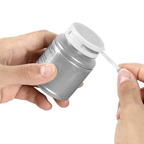 Homehere Silver Luster Dust Edible Cake Silver Powder Granulated