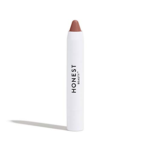 Honest Beauty Lip Crayon-Demi-Matte, Marsala | Lightweight, High