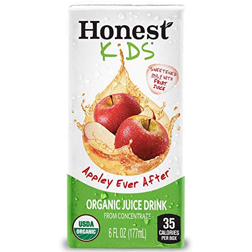 Honest Kids Organic Fruit Juice Drink Boxes, Assorted Flavors 6