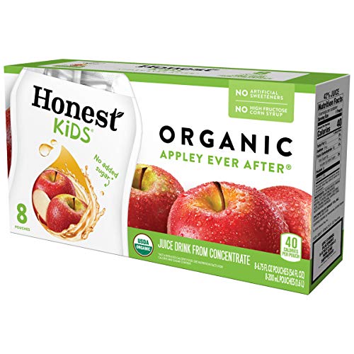 Honest Kids Appley Ever After Apple Organic Fruit Juice Drink, 6