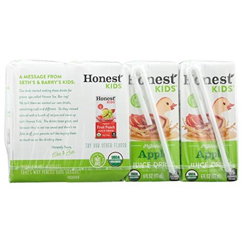 Honest Kids, Apple Juice Drink, 6 Fl Oz Pack Of 8