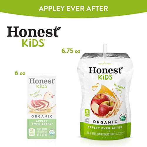 Honest Kids Appley Ever After Apple Organic Fruit Juice Drink, 6