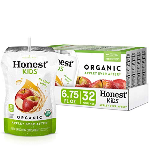 Honest Kids Appley Ever After Apple Organic Fruit Juice Drink, 6