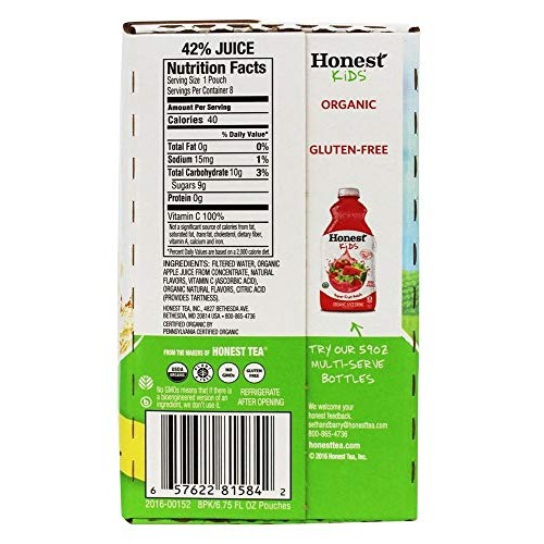 Honest Kids Appley Ever After Juice Drink, 6.75 Fluid Ounce - 8