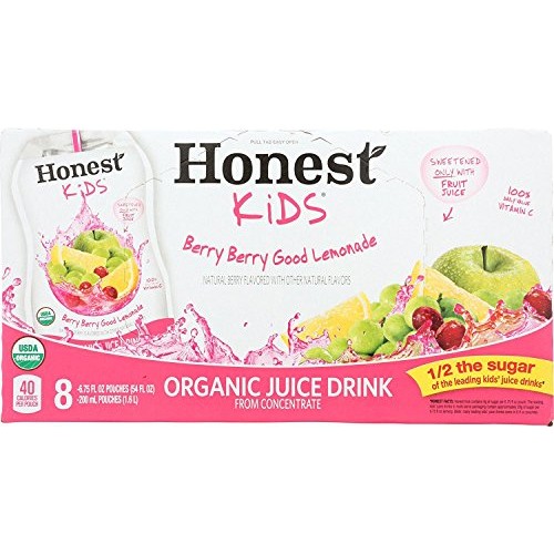 Honest Kids Berry Berry Good Lemonade Juice Drink, 6.75 Fluid Ou