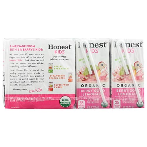 Honest Kids Berry Good Lemonade, 6 Fl Oz Pack Of 8