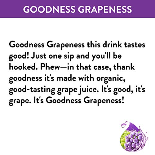 Honest Kids Goodness Grapeness, Grape Organic Fruit Juice Drink,...