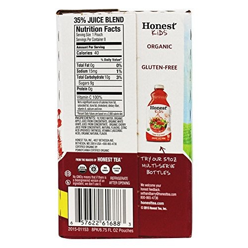 Honest Tea Juice Cherry Go Round 8Pk