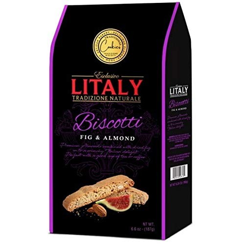 Litaly Biscotti, Litaly Biscotti, Variety 6.6Oz X 4 Flavors, T