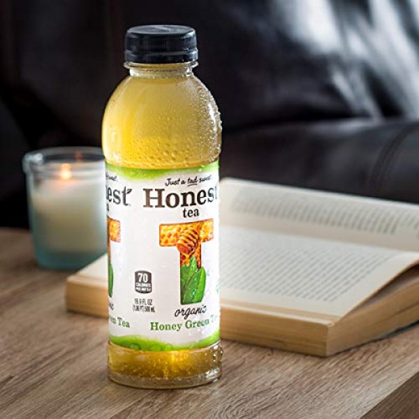 Honest Tea Organic Fair Trade Honey Green Gluten Free, 16.9 Fl. ...