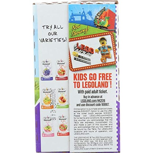 Honest Kids, Beverage Kids Good Grapeness Organic, 6.75 Fl Oz, 8