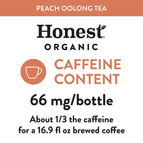 Honest Tea Organic Fair Trade Tea Peach Oolong, 202.8 Fl Oz Pac
