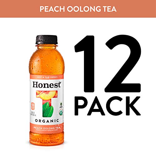 Honest Tea Organic Fair Trade Tea Peach Oolong, 202.8 Fl Oz Pac