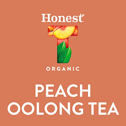 Honest Tea Organic Fair Trade Tea Peach Oolong, 202.8 Fl Oz Pac