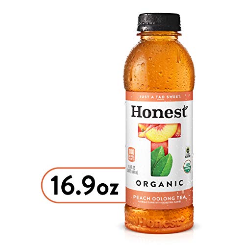 Honest Tea Organic Fair Trade Tea Peach Oolong, 202.8 Fl Oz Pac