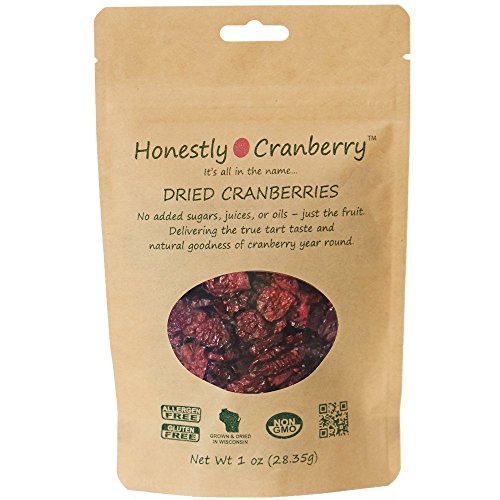 Honestly Cranberry - Unsweetened Dried Cranberries - No Added Su
