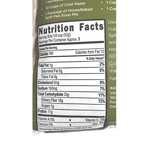 Honey Baked Ham Split Pea Soup Mix 16 Oz