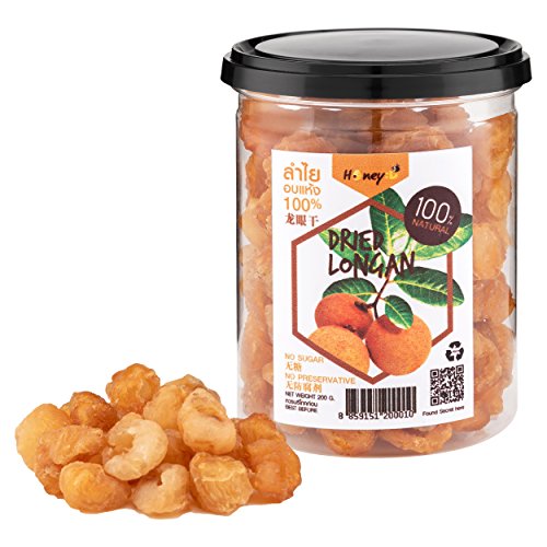 Natural Dried Longan Meat 200 G 7.05Oz