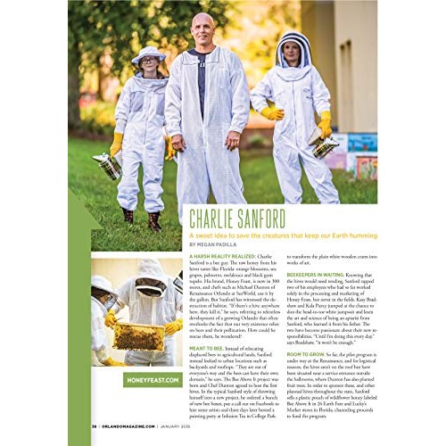 Honey Feast - Raw Orange Blossom Honey From Florida | Unfiltered