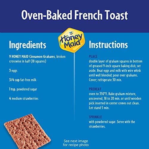 Honey Maid Cinnamon Graham Crackers, 12 - 14.4 Oz Boxes